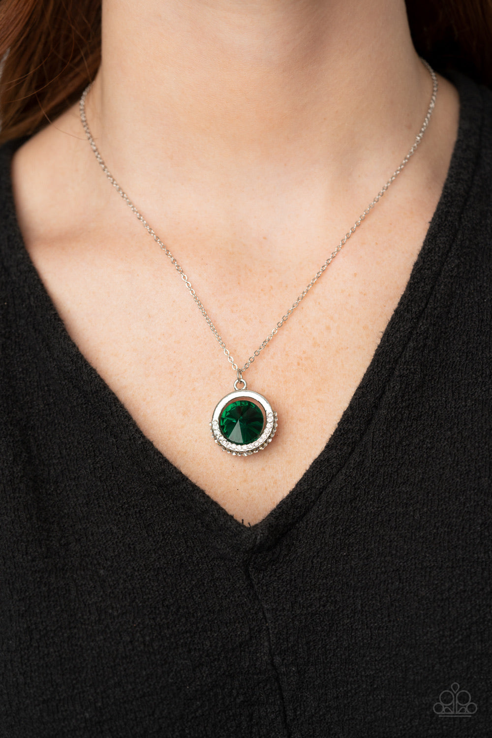 Paparazzi Jewelry Necklace Trademark Twinkle - Green