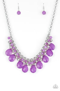 Paparazzi Jewelry Necklace Trending Tropicana - Purple