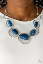 Load image into Gallery viewer, Paparazzi Jewelry Necklace Travel Log - Blue