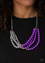 Load image into Gallery viewer, Paparazzi Jewelry Necklace Layer After Layer - Purple
