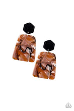Load image into Gallery viewer, Paparazzi Jewelry Earrings Majestic Mariner - Brown