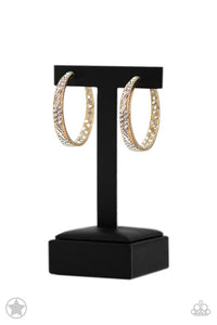 Paparazzi Jewelry Earrings GLITZY By Association - Gold