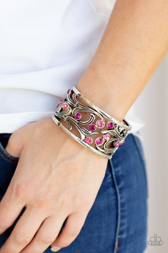 Paparazzi Jewelry Bracelet Garden Masquerade - Pink