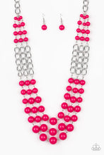 Load image into Gallery viewer, Paparazzi Jewelry Necklace A La Vogue - Pink