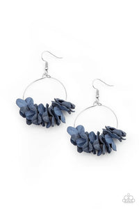 Paparazzi Jewelry Earrings Flirty Florets - Blue
