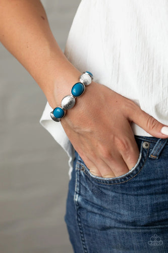 Paparazzi Jewelry Bracelet Decadently Dewy Blue