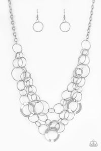 Paparazzi Jewelry Necklace  Main Street Mechanics - Silver
