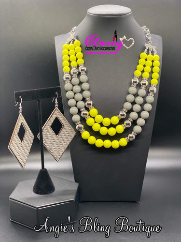 Featured Set Yellow/Gray