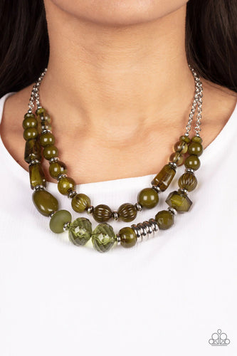 Paparazzi Jewelry Necklace Pina Colada Paradise - Green