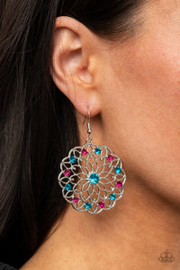 Paparazzi Jewelry Earrings Posy Proposal - Multi