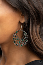 Load image into Gallery viewer, Paparazzi Jewelry Earrings Garden Garnish - Green