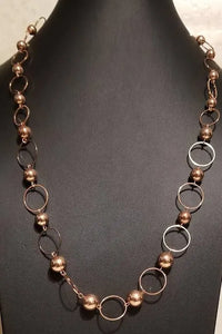 Paparazzi Jewelry Necklace Metro Milestone Copper