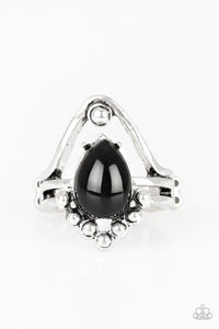 Paparazzi Jewelry Ring The Bold and The BEAD-iful - Black
