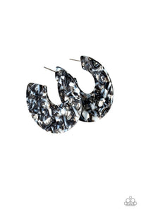 Paparazzi Jewelry Earrings Tropically Torrid - Black