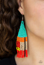 Load image into Gallery viewer, Paparazzi Jewelry Earrings Beaded Boho - Blue