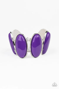 Paparazzi Jewelry Bracelet Power Pop - Purple