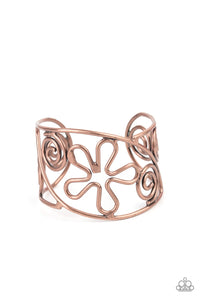 Paparazzi Jewelry Bracelet Groovy Sensations - Copper