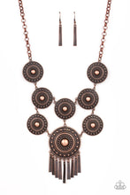 Load image into Gallery viewer, Paparazzi Jewelry Necklace Modern Medalist - Copper