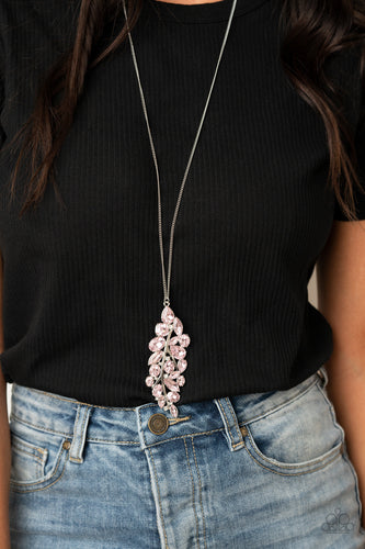 Paparazzi Jewelry Necklace Take a Final BOUGH - Pink