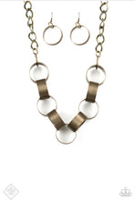 Load image into Gallery viewer, Paparazzi Jewelry Necklace Big Hit Brass