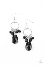 Load image into Gallery viewer, Paparazzi Jewelry Earrings Unapologetic Glow - Black