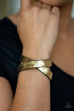 Load image into Gallery viewer, Paparazzi Jewelry Exclusive Bracelet Under The SEQUINS - Gold