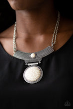 Load image into Gallery viewer, Paparazzi Jewelry Necklace Lasting EMPRESS-ions - White
