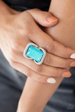 Load image into Gallery viewer, Paparazzi Jewelry Ring Deluxe Decadence - Blue