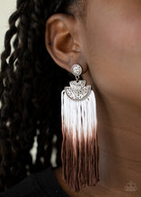 Load image into Gallery viewer, Paparazzi Jewelry Earrings DIP It Up - Brown