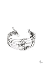 Load image into Gallery viewer, Paparazzi Jewelry Bracelet Industrial Intricacies - Silver