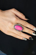 Load image into Gallery viewer, Paparazzi Jewelry Ring Open Range - Pink