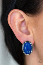 Load image into Gallery viewer, Paparazzi Jewelry Earrings Shiny Sediment - Blue