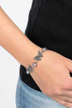 Load image into Gallery viewer, Paparazzi Jewelry Bracelet Has a WING to It - Purple