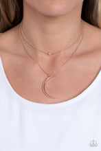 Load image into Gallery viewer, Paparazzi Jewelry Necklace Modern Moonbeam - Rose Gold