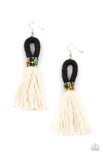 Load image into Gallery viewer, Paparazzi Jewelry Earrings The Dustup - Black