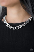 Load image into Gallery viewer, Paparazzi Jewelry Necklace Heavyweight Champion - Silver