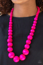 Load image into Gallery viewer, Paparazzi Jewelry Wooden Effortlessly Everglades - Pink