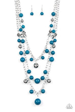 Load image into Gallery viewer, Paparazzi Jewelry Necklace The Partygoer Blue