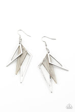 Load image into Gallery viewer, Paparazzi Jewelry Earrings Evolutionary Edge - Silver
