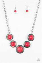 Load image into Gallery viewer, Paparazzi Jewelry Necklace Mountain Roamer - Red