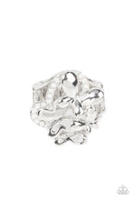 Load image into Gallery viewer, Paparazzi Jewelry Ring Fluttering Flashback - White