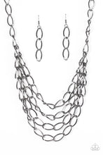 Load image into Gallery viewer, Paparazzi Jewelry Necklace Chain Reaction - Black