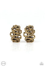 Load image into Gallery viewer, Paparazzi Exclusive Earrings Idol Shine - Brass