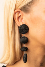 Load image into Gallery viewer, Paparazzi Jewelry Necklace Twine Tango - Black