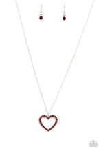 Load image into Gallery viewer, Paparazzi Jewelry Necklace Dainty Darling - Red