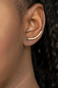 Paparazzi Jewelry Earrings Climb On - Gold