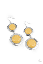 Load image into Gallery viewer, Paparazzi Jewelry Earrings Thrift Shop Stop - Yellow
