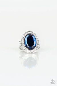 Paparazzi Jewelry Ring Queen Scene - Blue