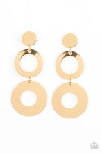 Load image into Gallery viewer, Paparazzi Jewelry Earrings Pop Idol - Gold