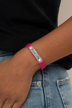 Load image into Gallery viewer, Paparazzi Jewelry Bracelet LOVE LIFE Pink